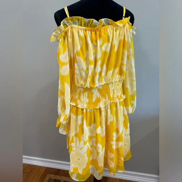 Karl Lagerfeld Yellow Sundress - Picture 7 of 8